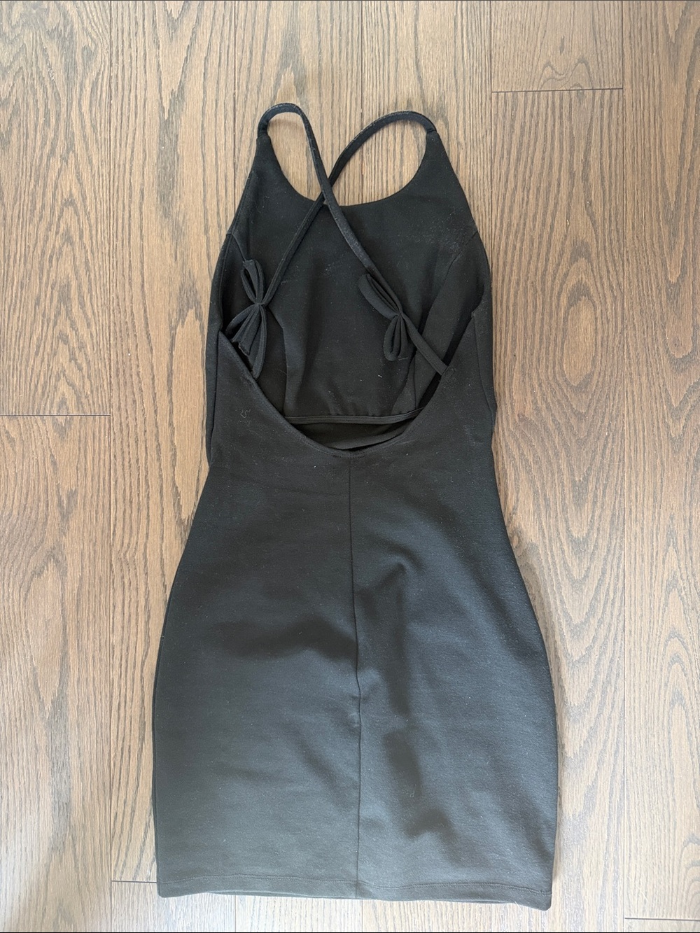 Dynamite Black Halter Mini Dress - Picture 4 of 5